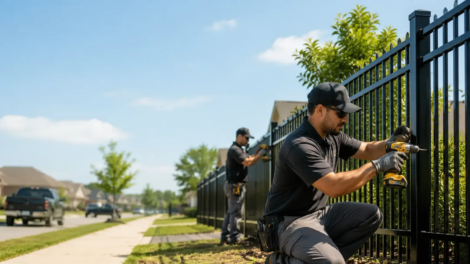 Metal Fence Installation in Stillman Valley, IL